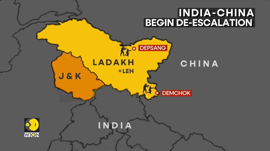 India-China Begin De- Escalation