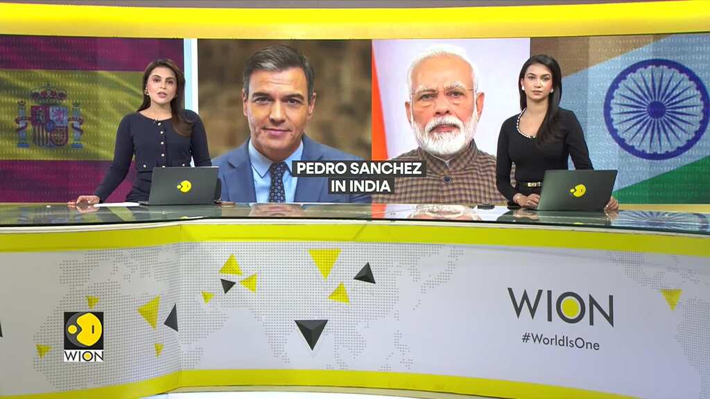 Pedro Sanchez In India: Spanish PM Arrives In Vadodara, To Meet PM Modi Today