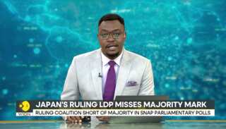 Japan: Ruling Coalition Short Of Majority In Snap Parliamentary Polls