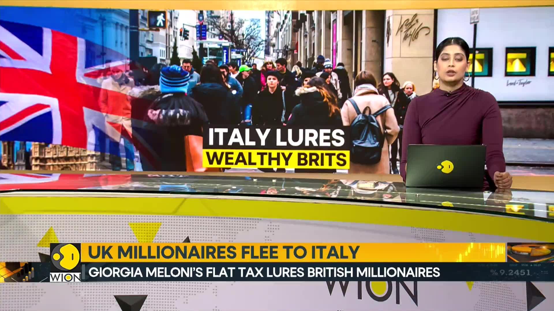 UK Tax Fears Propel Millionaires To Italy