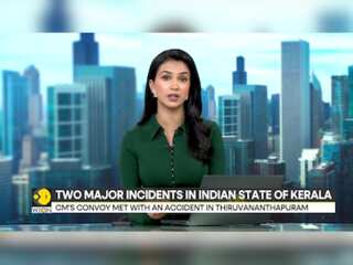 India: Kerala CM Pinarayi Vijayan's Convoy In Multi-Car Collision In Thiruvananthapuram