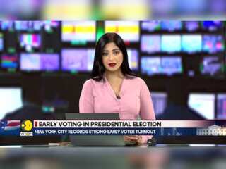 US Elections: NYC Sets Record For City's Highest Day-One Early Voting Turnout