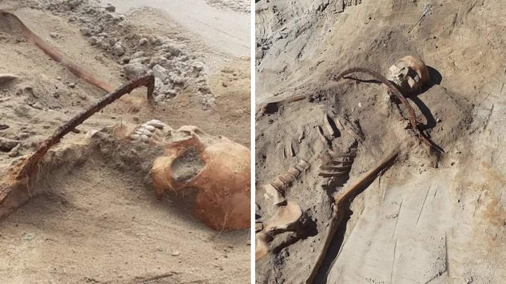 Female 'vampire' padlocked inside grave with sickle at neck 350 years ago: Archaeologists