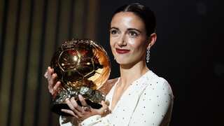 Barcelona's Aitana Bonmati wins second successive women's Ballon d'Or