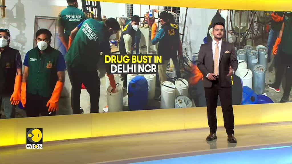 Major Meth Lab Busted Near New Delhi: Operation Part Of Broader NCB Anti- Drug Initiative