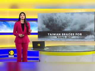 Taiwan Braces For Super Typhoon Kong-Re