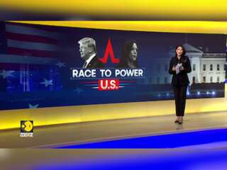 Kamala Harris Slams Donald Trump With The White House In The Backdrop