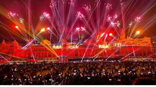 Ayodhya's record-breaking Diwali: City lit up with 2.5mn diyas, drone and laser shows