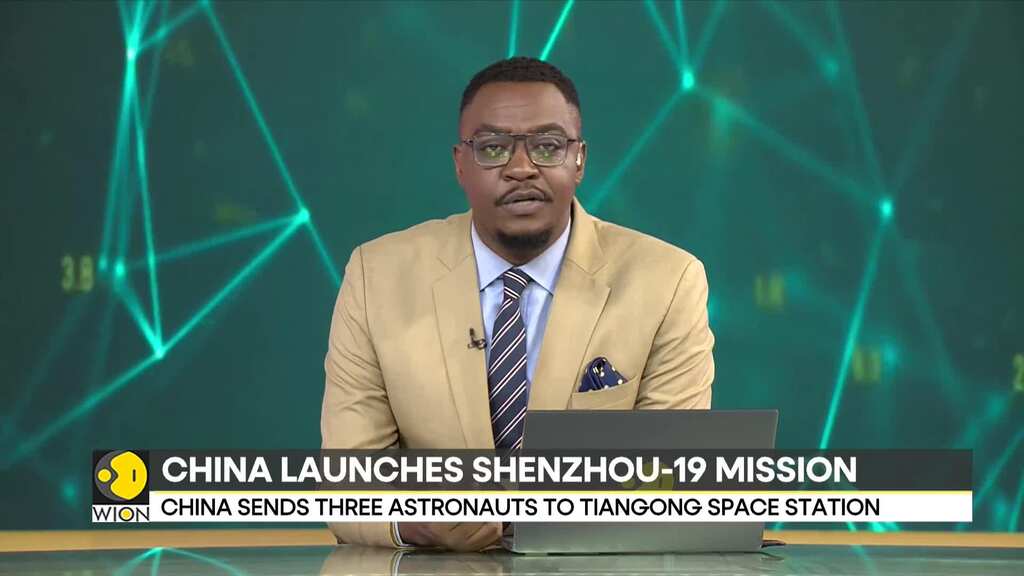 China Sends Three Astronauts To Tiangong Space Station