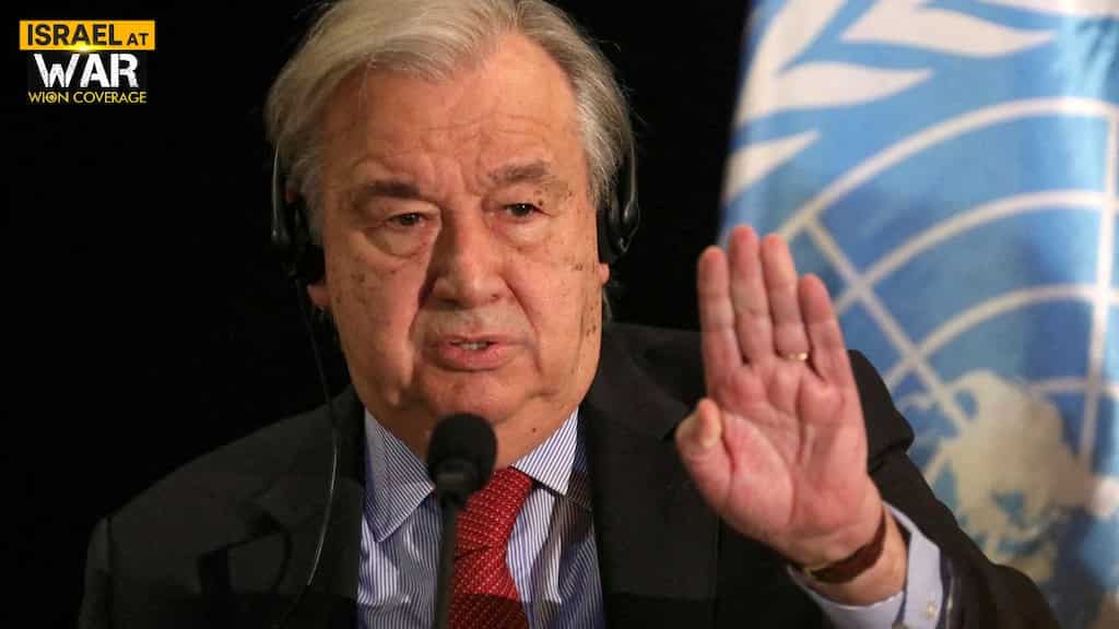 UN Chief António Guterres warns of potential 'ethnic cleansing' in Gaza, calls for global intervention