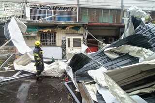 Typhoon Kong-rey: One dead, streets flooded as massive storm hits Taiwan