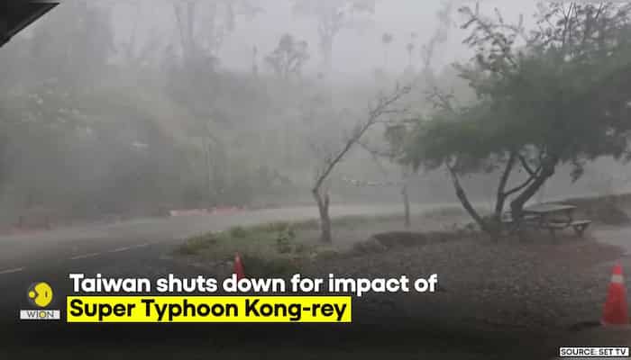 Taiwan: Heavy Rains, High Winds Lash Taiwan As Kong-Rey Makes Landfall | WION Originals
