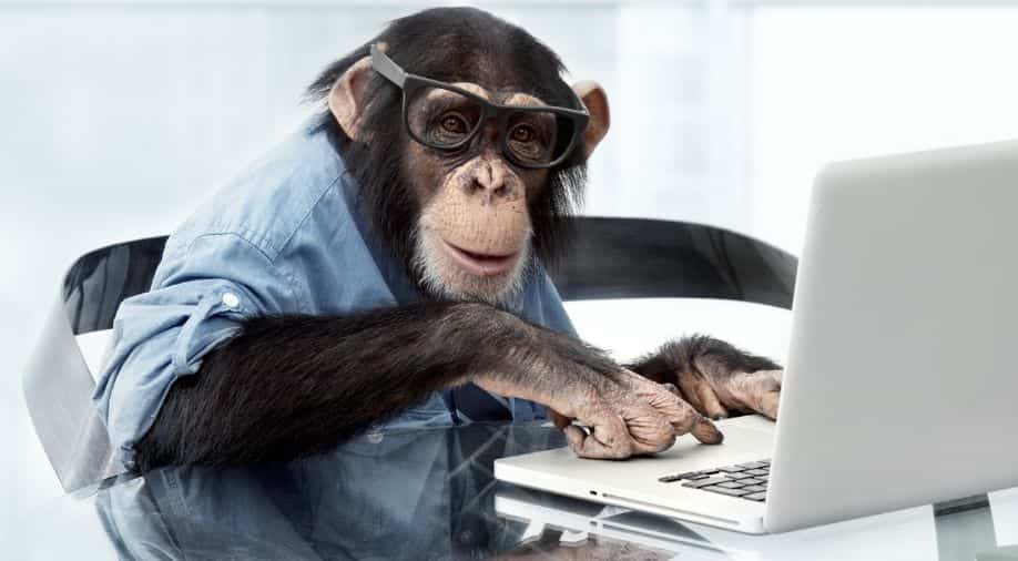 Monkey can't type complete works of Shakespeare on keyboard, the universe may die first