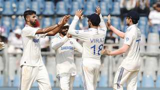 IND vs NZ, 3rd Test: Bowlers dominate Day 2 as India narrow New Zealand to 171/9 in second innings