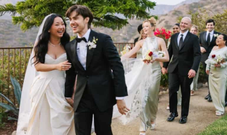 To All the Boys I've Loved star Lana Condor marries beau Anthony De La Torre