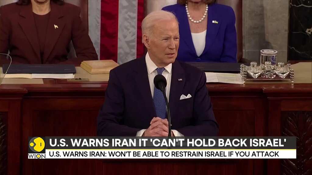 US Cautions  Iran: Won't Be Able To Restrain Israel If You Attack