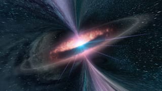 Black hole, with mass of six Suns, is devouring a giant star and releasing intense radiation