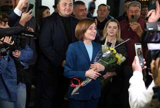 Victory for pro-western Maia Sandu in Moldova's tight race against Russian-backed rival