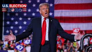 Donald Trump casts vote in Florida, says he’ll accept defeat if it’s 'a fair election'