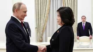 President Vladimir Putin hosts North Korean foreign minister on Russia's Unity Day