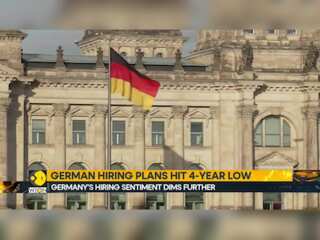 German Hiring Plans Hit 4-year Low