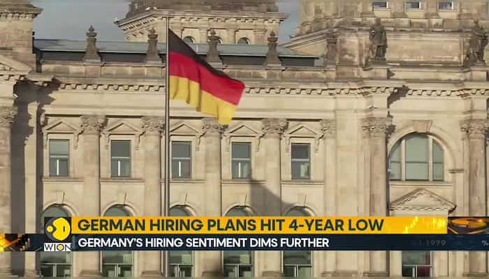 German Hiring Plans Hit 4-year Low
