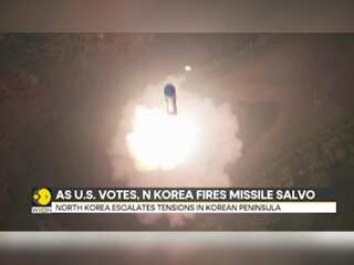 North Korea Fires Salvo of Short-Range Missiles Amid US Election Tensions