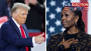 'Am I allowed to hit her now?’: Trump said 'nasty' Michelle Obama 'hit' him