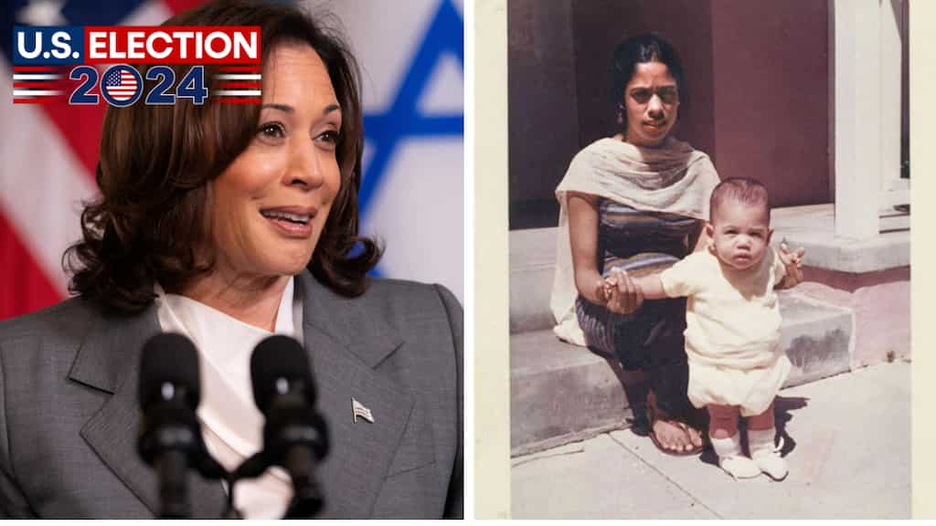 Ahead of US election, Kamala Harris’ message of thanks for her mother