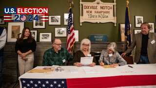 It's a tie for Trump and Harris in Dixville Notch. Here's what a 3-3 split means