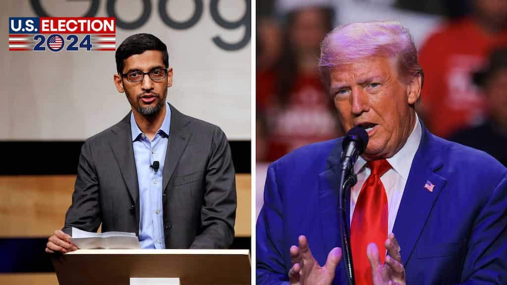 Google&#x27;s Sundar Pichai asks employees to stay neutral amid US presidential elections