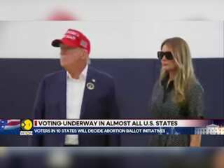 US Elections 2024: Republican Candidate Donald Trump Casts His Vote in Florida