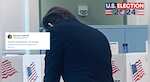 Melania shares photo of young son Barron, casting his first vote for dad Donald Trump