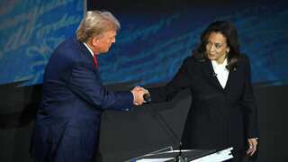 Mood darkens at Democratic watch parties as Trump looks set for a victory