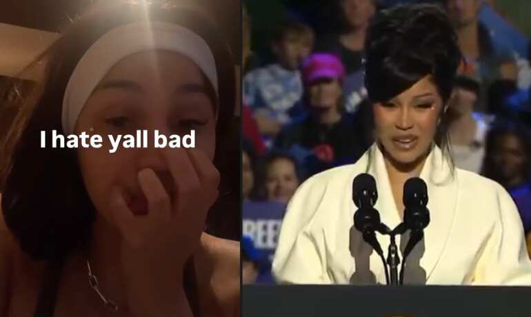 'I’m gonna f–k you up': Cardi B and other stars react as Trump wins 2024 US election 'I’m gonna f–k you up': Cardi B and other stars react as Trump wins 2024 US election