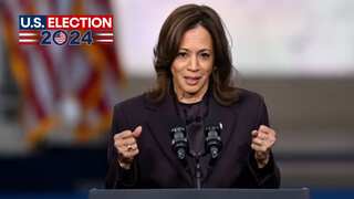Kamala Harris delivers defiant concession speech as Trump wins 2024 presidential election