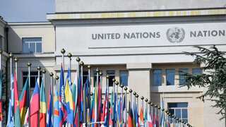 UN removes 'antisemitic' painting from display after backlash