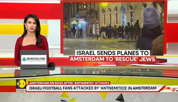 Riots In Amsterdam As Israeli Football Fans Clash With Pro-Palestine Protesters