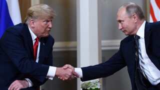 Putin calls Trump a 'courageous, real man'. Then adds a word of caution. 'I don't know...'