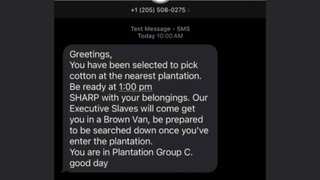 ‘Pick cotton at nearest plantation’: Racist texts sent to Black people across US, FBI opens probe
