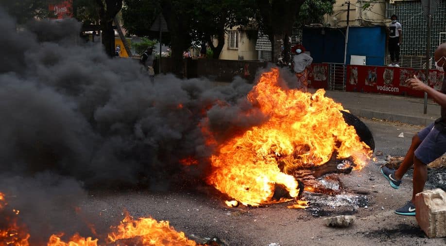 Key South African trade route to Mozambique shut as protests flare