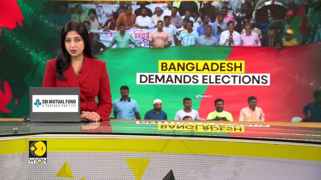 Protesters In Bangladesh Demands Elections