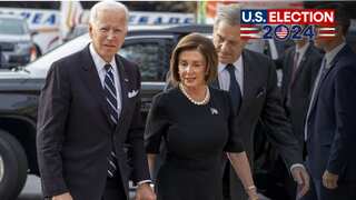 Pelosi wants US to add Biden to Mount Rushmore amid claims she sabotaged president's reelection bid