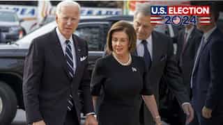 Pelosi wants US to add Biden to Mount Rushmore amid claims she sabotaged president's reelection bid