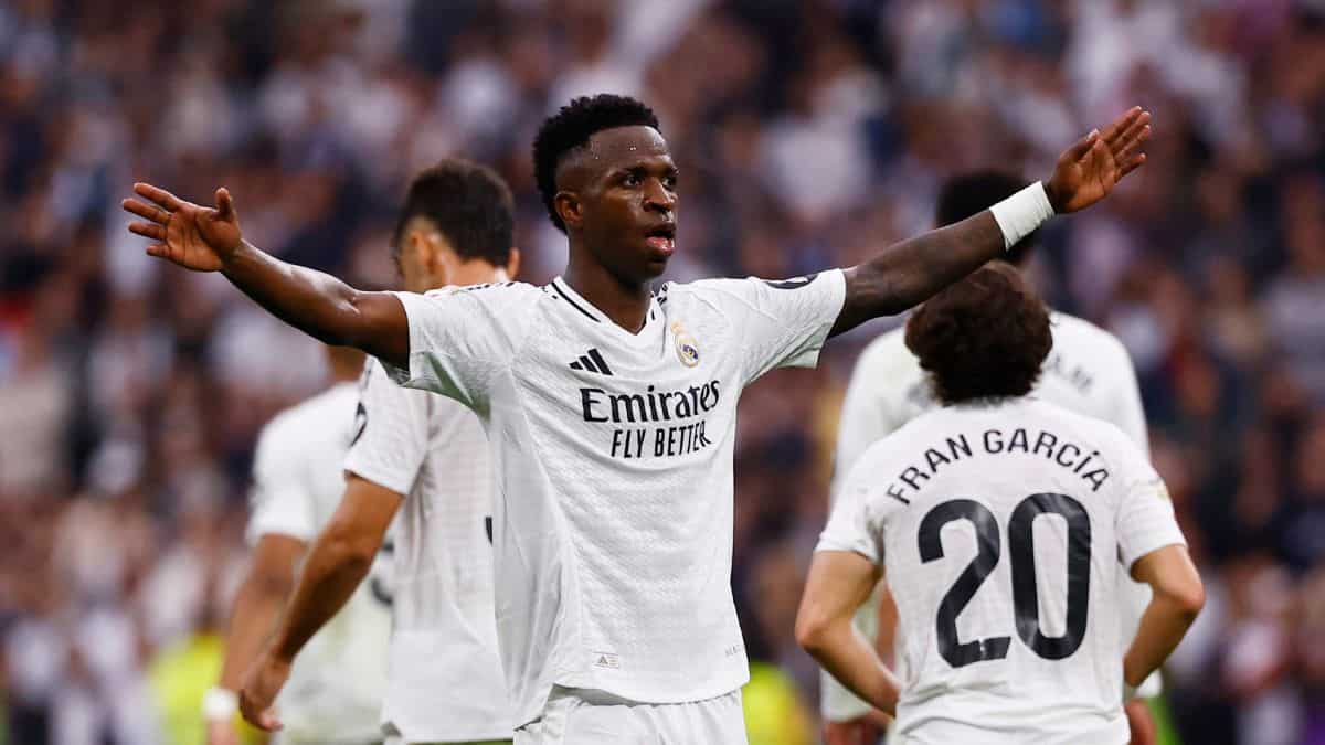 La Liga: Vinicius hits hat-trick against Osasuna but Real Madrid lose Rodrygo and Militao to injuries
