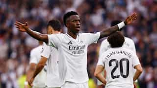 La Liga: Vinicius hits hat-trick against Osasuna but Real Madrid lose Rodrygo and Militao to injuries