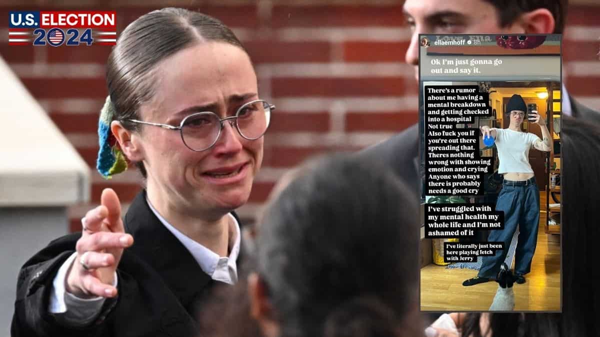 Kamala Harris’s stepdaughter, Ella Emhoff, slams mental breakdown rumours following viral photo: 'F**k you'