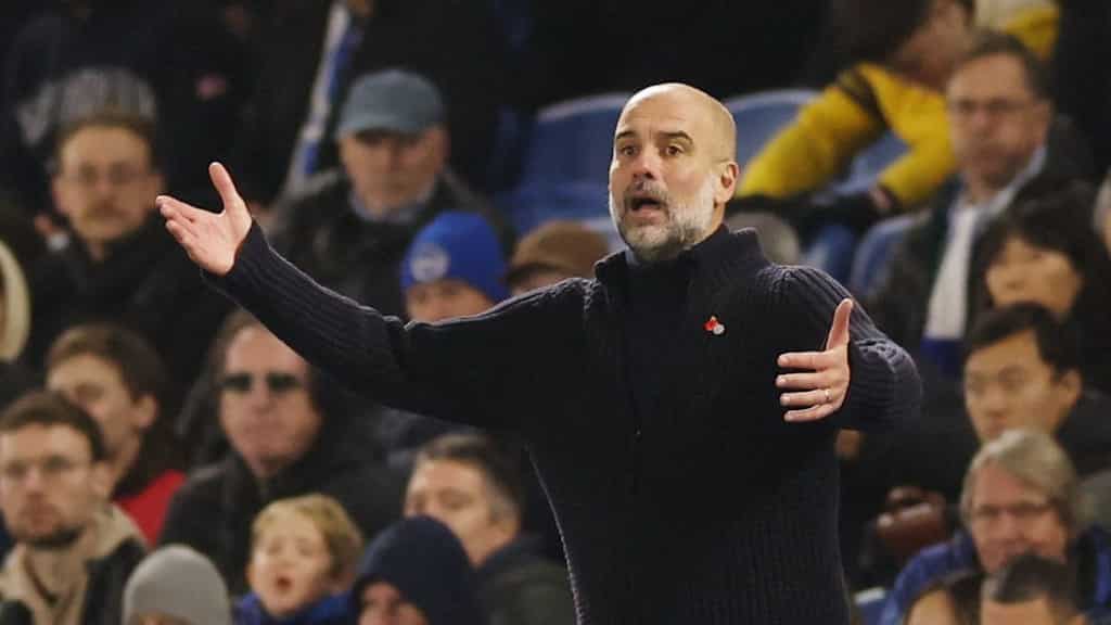‘Clear your heads and return fitter from international break’ – Pep to City players after fourth straight loss