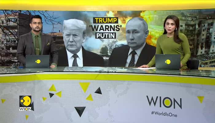 President Elect Donald Trump Warns Putin Against Escalating War On Ukraine