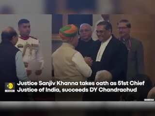 India: Justice Sanjiv Khanna Takes Oath As 51st Chief Justice Of India | WION Originals